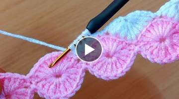 very nice easy crochet pattern / çok kolay gösterişli tığ işi model