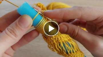 Super Easy Crochet Knitting - Bu Örgü Modelini Cook Seveceksiniz