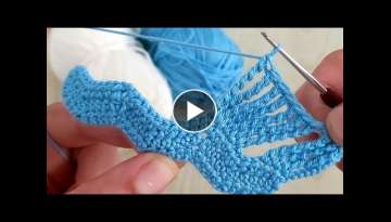 Super Easy Crochet Knitting Pattern - Cook Güzel Yelek Battaniye Modeli