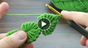 Amazing For beginners Very easy crochet baby bandana making #knitting #crochet