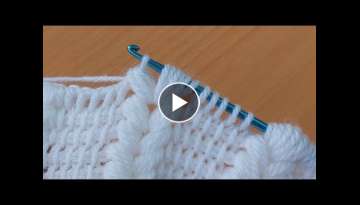very easy and stylish crochet for beginners /yeni başlayanlar için çok kolay ve şık tığ i...