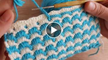 Amazing Easy Crochet Knitting Pattern - Cook Güzel Örgü Modeli