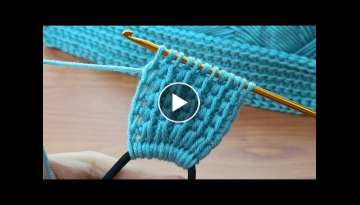  Great Very easy Tunisian crochet chain very stylish hair band making #crochet