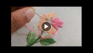Most beautiful flower with pencil ✏|latest flower design ideas