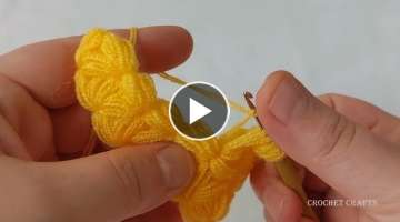 Süper Easy Crochet Knitting Pattern Baby Blanket-çok kolay tığ işi model