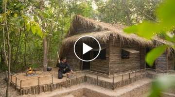 15 Days Build My Own House in the Wood, Woman Living Off The Grid