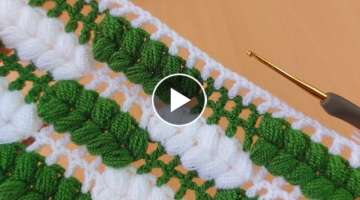 It's a great crochet stitch that you can use in many projects harika bir tığ işi