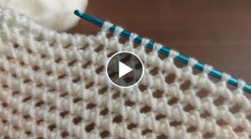 Super Easy Tunisian Knitting - Tunus İşi Cook Kolay Muhteşem Örgü Modeli