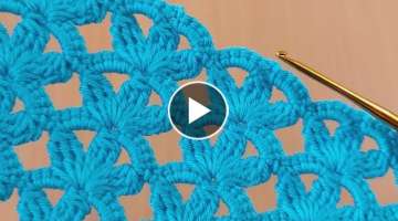 pretty flashy easy crochet knitting /oldukça gösterişli kolay tığ işi örgü