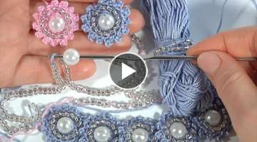 100 SUPER HIT Crochet/Crochet VERY FAST and EASY looks CUTE/Author's design with BEADS