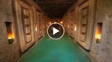 Building Swimming Pool Around Underground Tunnel Mansion