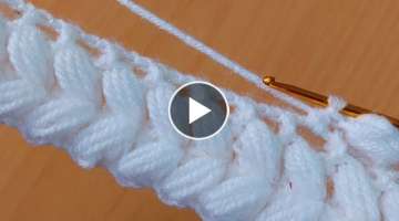 Remarkable easy crochet knitting / dikkat çekici kolay tığ işi örgü