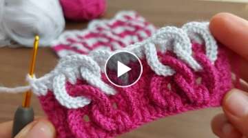 Super Easy Crochet Knitting - Tığ İşi Örgü Modeline Bayılacaksınız