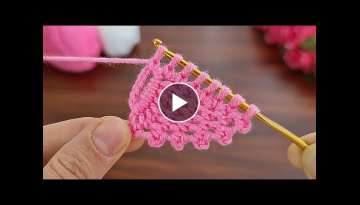 Wow! super idea how to make eye catching crochet hair band süper fikir göz alıcı tığ işi s...
