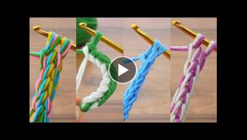 Woww very easy crochet bag handle models practical explanation 