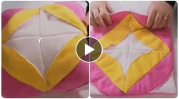How to sew a throw pillow