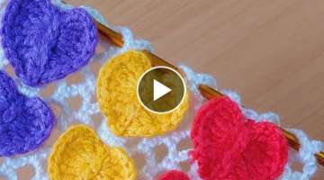 amazing hearts crochet design you will love