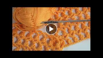 How to Make SUPER INTERESTING PATTERN crochet/Memorable EASY Crochet SIMPLE/Pattern for Any produ...