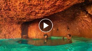 Back to 2019 Project How We Build Underground Cave House With The Most Beautiful Swimming Pool Ca...