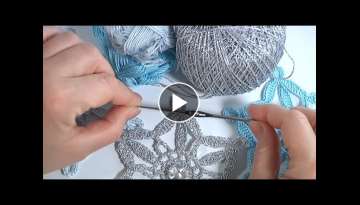 Learn to Crochet CHRISTMAS TREE DOILY/Crochet Motif Design/Mug Rug Coaster or Decoration for Home