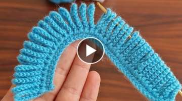 Very Easy Crochet Knitting - How to make Baby Blanket for Beginners online Tutorial