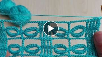 Super Easy Crochet Knitting - Cok Guzel Cok Kolay Çanta Yelek Örgü Modeli