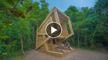 We Built The Most Amazing Bamboo Villa by Ancient Skills, JungleSurvivalSkills