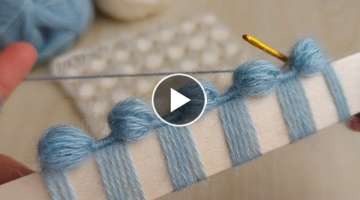Super Easy Crochet Knitting Model - Bu Örgü Modeline Bayılacaksınız