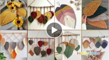 How to decorate macrame leaves?
