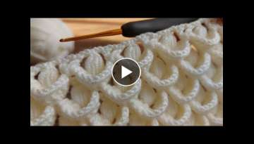 Super Easy Crochet Knitting - Muhteşem Tığ Örgü Modeli