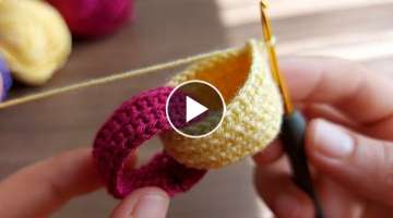 Super Easy Crochet Knitting - Tığ İşi Örgü Modelini Çok Seveceksiniz