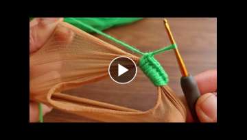 Super Easy Crochet Knitting - Muhteşem Tığ İşi Örgü Modeli