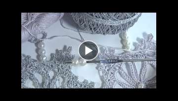 Crochet Snowflake Garland DIY/How to Crochet a Christmas Garland/ Crochet with Beads