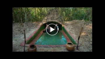 Build The Most Amazing Underground Tunnel Swimming Pool
