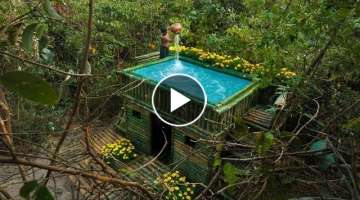 Build rooftop swimming pool on Tiny House Villa