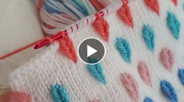 Super Easy Tunisian Crochet - Tunus İşi Bu Modeli Cok Seveceksiniz