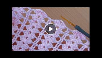 Attention!!! very easy crochet knitting / çok kolay yazlık, buluz, yelek, elbise modeli