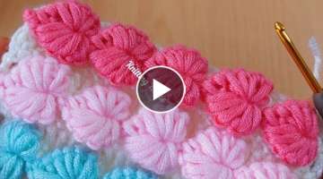 pretty flashy crochet knitting / Kolay ve gösterişli tığ işi örgü