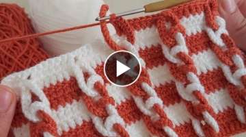 Super 3D Crochet Knitting - Çook Güzel Tığ İşi Örgü Modeli