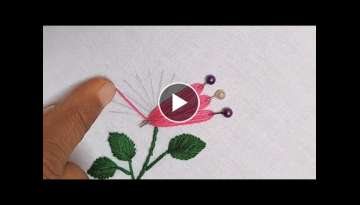 Amazing flower design with pins|superrrrrrr easy flower design