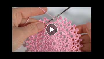SUPER SIMPLE and BEAUTIFUL Openwork crochet/Home Décor Crochet/ TABLECLOTH or BLANKET PATTERN
