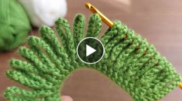 Super Easy Crochet Knitting - Çok Güzel Tığ İşi Muhteşem Örgü Modeline Bayılacaksınız