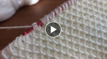 Super Easy Tunisian Knitting - Tunus İşi Çok Kolay Çok Güzel Örgü Modelleri