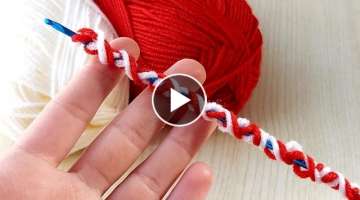 Tunisian crochet easy knitting - Tunus işi çok kolay örgü battaniye yelek modeli