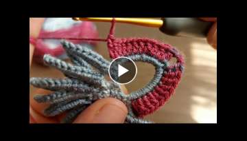 Super Easy Crochet Knitting Tığ İşi Şahane Örgü Modeline Bayılacaksınız