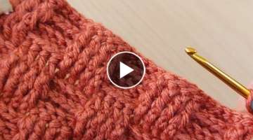 easy crochet blanket pattern for beginners / tığ işi kolay örgü modeli