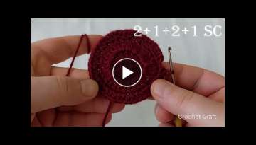 Crocheted knitting with an iced tea box- çok güzel bir geri dönüşüm oldu