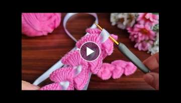 Amazing You'll Love This Very Easy Crochet Knitting Pattern Tığişi Örgü Modeline Bayılacaks...