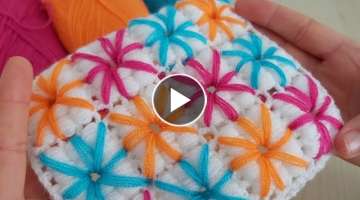 Amazing Easy Crochet Knitting - Bu Örgü Modeline Bayılacaksınız