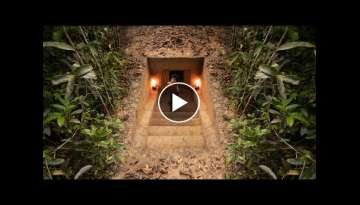 Digging to Build The Most Secret Underground Tunnel Temple - Survival Shelter Ideas
